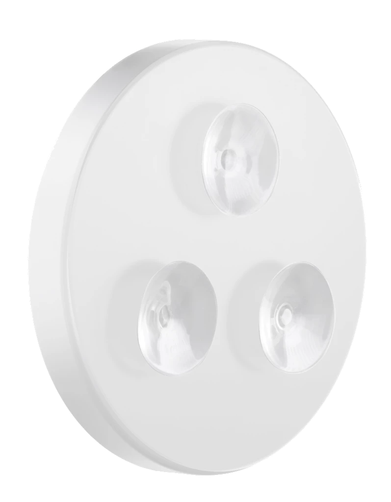Outline Lite sminkespeil m/sugekopper, hvit Outline Lite sminkespeil m/sugekopper, hvit